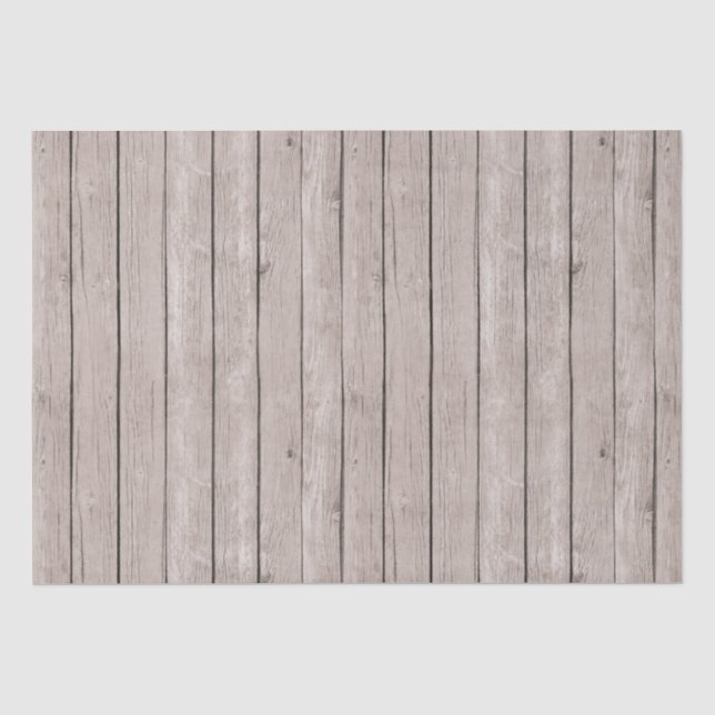 Papier Mousseline Faux Rustic Wood Brown (Recto)