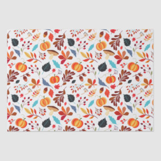 Papier Mousseline Favoris d'automne colorés | Saisonnier