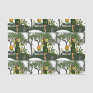 Papier Mousseline Fée de jardin