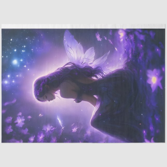 Papier Mousseline Fée nocturne (Recto)