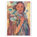 Femme amérindienne, Mucha