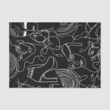 Femme moderne, Abstraite de ligne