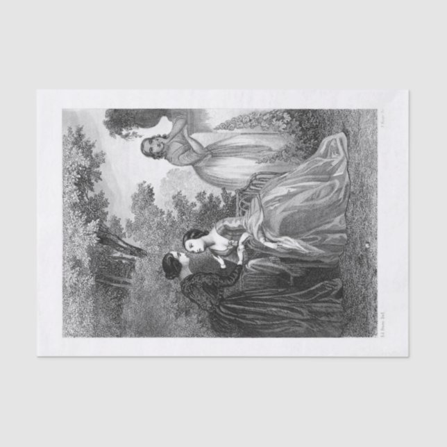 Papier Mousseline Femmes honnêtes (Recto)