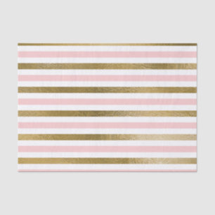 Papier Mousseline Fête d'anniversaire de Blush Rose et Gold Foil