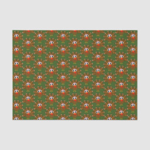 Papier Mousseline Fête de Thanksgiving oiseau-dinde remplissage cade