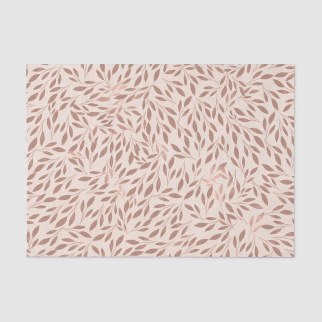 Papier Mousseline Fête des mariées de verre botanique rose rustique  (Recto)