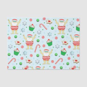 Papier Mousseline Fêtes de Noël de nage