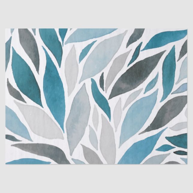 Papier Mousseline feuille d'arbre (Recto)