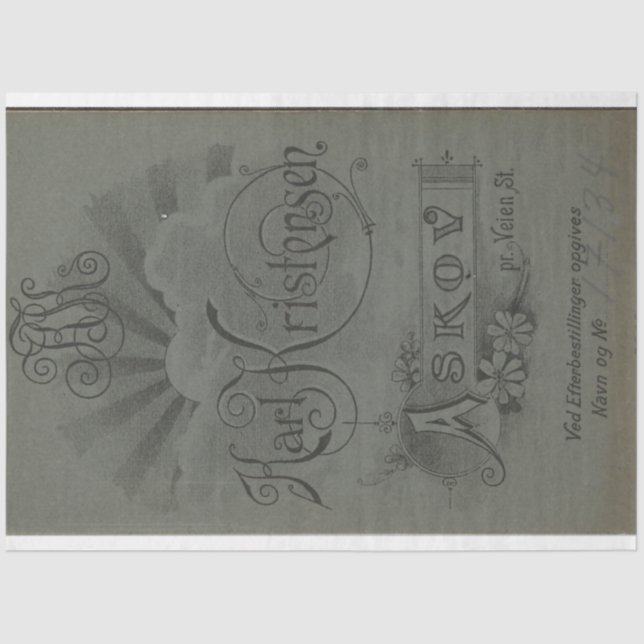 Papier Mousseline Feuille de découpage de la carte d'armoire verte (Recto)