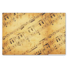 Feuille de musique vintage Papier papier