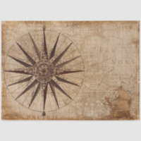 feuille de tissu compas