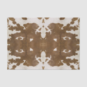 Papier Mousseline Feuille de tissu de Decoupage de peau de vache de