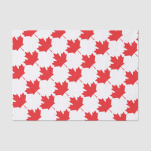 Papier Mousseline Feuille d'érable canadienne