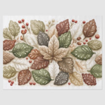 Feuilles d'art folklorique