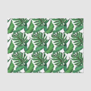 Papier Mousseline Feuilles tropicaux Dessin Scrapbooker Découpage