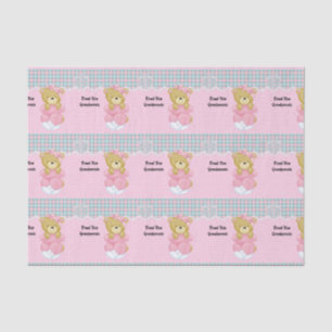 Papier Mousseline Fiers nouveaux grands-parents, Precious Baby Girl