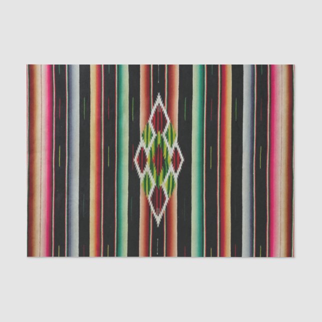 Papier Mousseline Fiesta espagnole traditionnelle couvrante (Recto)