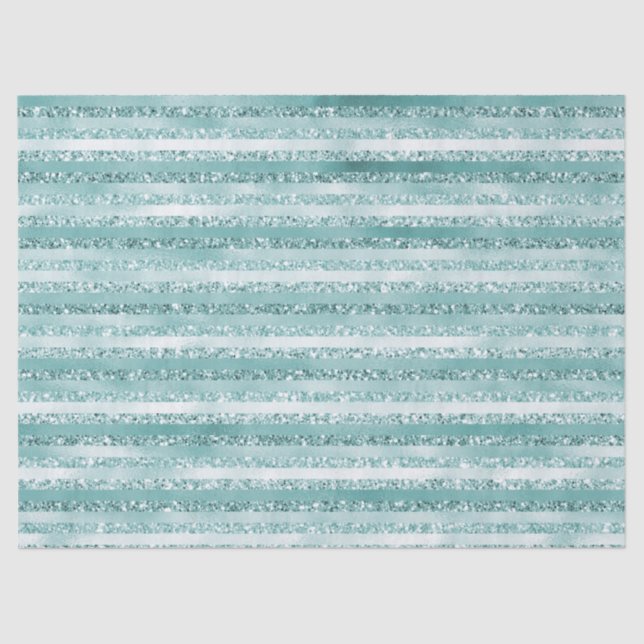 Papier Mousseline Fille Parties scintillant Glam Stripes Anniversair (Recto)