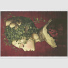 Fille victorienne, Robe de velours, Vins BE4 Décou