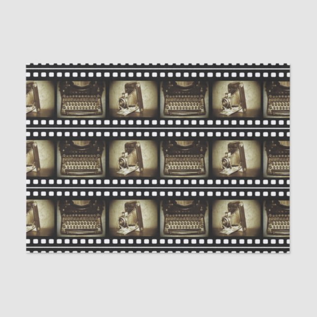 Papier Mousseline Film vintage (Recto)