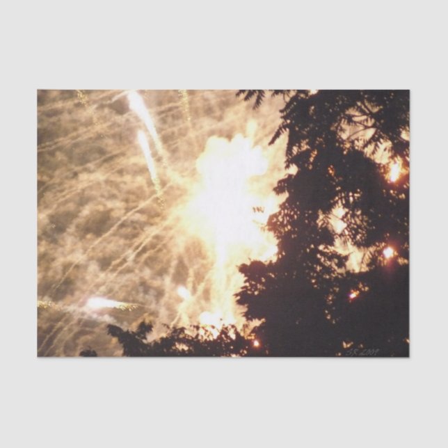 Papier Mousseline Fireworks 15 papier tissulaire (Recto)