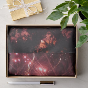 Papier Mousseline Fireworks 3 papier tissu