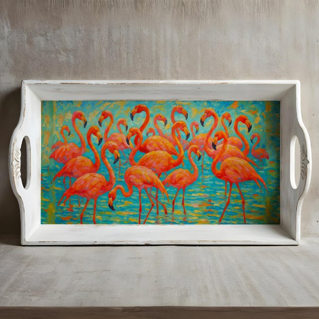 Papier Mousseline Flamants roses Roses Tissus Ou Papier De Découpage (This is a mockup, your design may appear larger/smaller on your decoupage piece.)