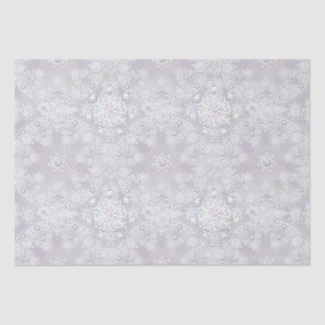 Papier Mousseline Flèche blanche (Recto)