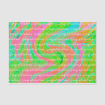 Flèche En Rose Et Vert