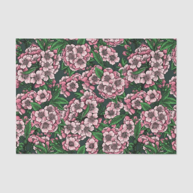 Papier Mousseline Fleur de cerisier 2 (Recto)