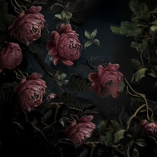 Papier Mousseline Fleur d'ombre