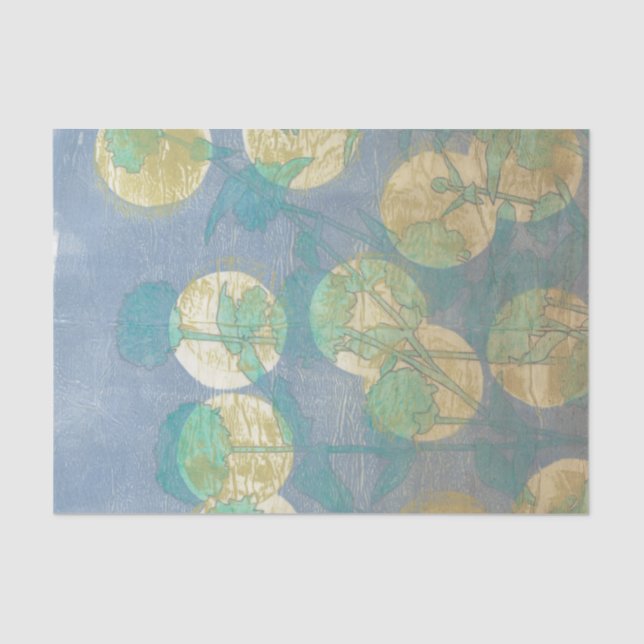 Papier Mousseline Fleur I (Recto)