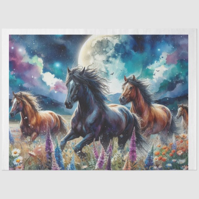 Papier Mousseline FleurFleurTwilight (Recto)