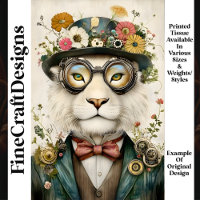 Fleuriste Fantaisiste Boho Steampunk Lion M1 Décou