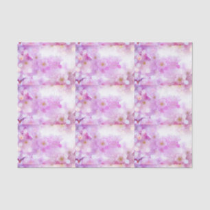 Papier Mousseline Fleurs de fleurs de cerisier rose Motif photo