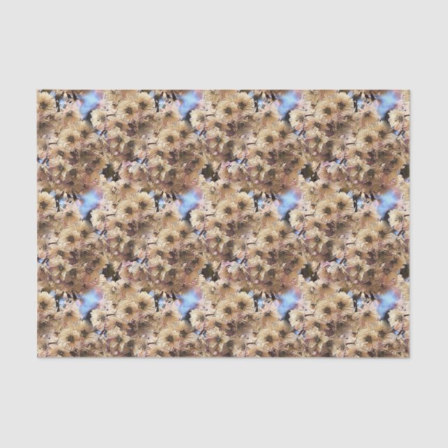 Papier Mousseline Fleurs de printemps rose fleurs Nature Motif Art (Recto)