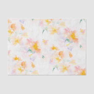 Papier Mousseline Fleurs élégantes de printemps d'été Découpage flor