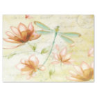 Fleurs et libellule