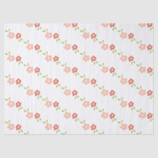 Papier Mousseline Fleurs Fraîches