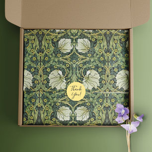 Papier Mousseline Fleurs Jaunes Pimpernel William Morris