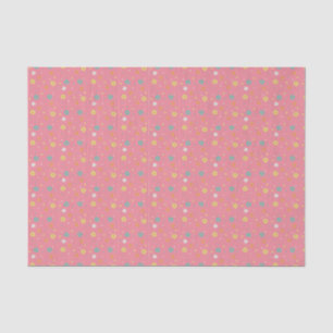 Papier Mousseline Fleurs tropicales