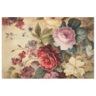 Floral vintage aux couleurs riches Fleur éternelle