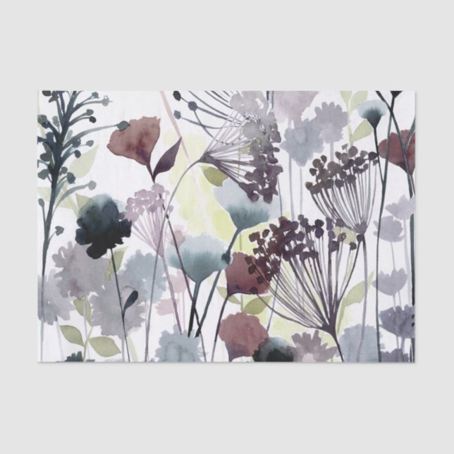 Papier Mousseline Florets II (Recto)