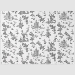 Papier Mousseline Fontaines et arbres fantastiques vintages Toile-B 