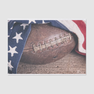 Papier Mousseline Football vintage