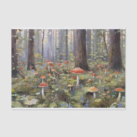 Forêt de champignons enchantée