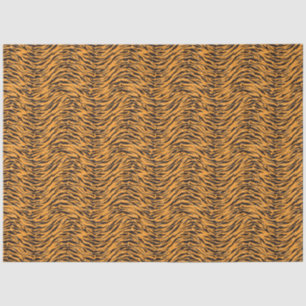 Papier Mousseline fourrure de tigre, peau de tigre, motif de peau d'