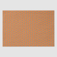 Fractale vibrante de la fleur orange