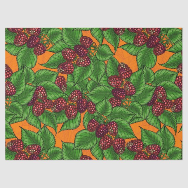 Papier Mousseline Framboise (Recto)