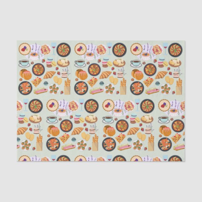 Papier Mousseline Français (Recto)